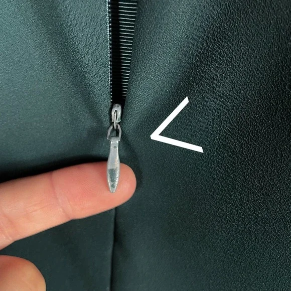 Adam‎ Lippes Green Jumpsuit Long Sleeve Wide Leg Crepe Career Casual Sz 6 - Picture 16 of 16